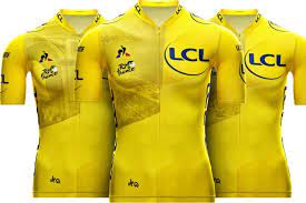 Le maillot jaune « ultra light », revêtu en cas de forte chaleur, ne dépasse pas les 80 grammes. Trois Maillots Jaunes Sur Le Tour De France 2020 L Equipe