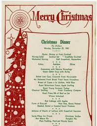 The basic american christmas dinner is british in origin: Luchow S Christmas Dinner Menu Culinary Institute Of America Christmas Dinner Menu Christmas Dinner Luchow