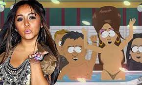 South Park take on the Jersey Shore... with explosive results | Daily Mail  Online