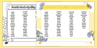 Aspirants of various government exams like bank, ssc, rrb, etc must go through the degree of comparison rules and concept, as english language is a separate and vital section in all these exams. Fourth Grade Spelling Bee Word List