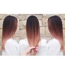 Black And Rose Gold Hair Hair Pink Black Rose Gold 63 Ideas Hair Styles Gold Hair Dyed Hair