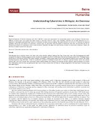 This paper attempts to describe the malaysian computer crimes act 1997 (cca 1997) and provide important guidelines for a successful computer crime investigation. Pdf Understanding Cybercrime In Malaysia An Overview Roslina Ibrahim Academia Edu