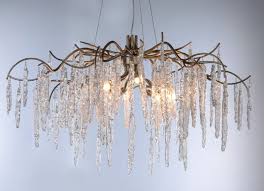 Maxim Lighting Willow 20 75 Single Tier Chandelier W 8 Light Bulbs Included In Silver Gold Steel Glass 26 In 2020 Unique Chandeliers Chandelier Lighting Chandelier