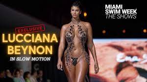 Lucciana Beynon in Slow Motion / Miami Swim Week The Shows 