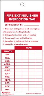 Download the printable monthly fire extinguisher inspection pdf form so your team can fill out a paper copy. Fire Extinguisher Inspection Tags Creative Safety Supply