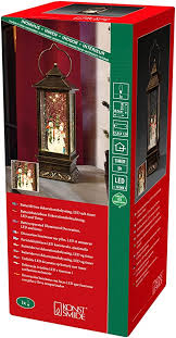 One per package (you will receive one led snow lantern) shipping date: Konstsmide 2889 000 Led Snow Globe Lantern Snowman Scene Water Filled Water Spinner Indoor Ip20 With 5 Hour Timer Battery Operated 3xc 1 5v Excl Christmas Lantern 1 Warm White Diodes Amazon Co Uk Home Kitchen