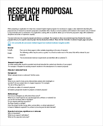 There is a focus on the use of. Free 9 Sample Research Proposals In Ms Word Pdf