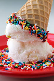 An ice cream maker produces a creamier result since the churning process incorporates small air bubbles into the ice cream, which helps with creaminess, and it also aids in the formation of smaller ice crystals instead of large ones (which lead to icy ice cream instead of a creamy one). Get The Scoop On Our Best Ever Ice Cream Recipes