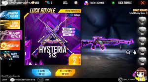 Ini menunjukkan bahwa semakin banyak gamers yang menyukai game battle royal dari garena tersebut. Weapon Royale Terbaru Free Fire Agustus 2020 Sks Hysteria Retuwit