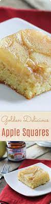 Golden Delicious Apple Squares Red Star Yeast Recipe Delicious Golden Delicious Apple Apple Recipes