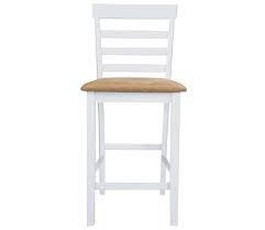 Entdecke 57 anzeigen für stuhl für stehtisch zu bestpreisen. Vidaxl Stehtisch Und 4 Barhocker Holz Weiss Vidaxl De