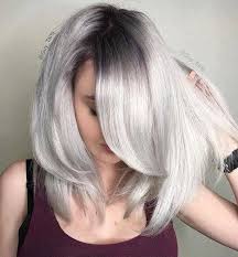 Color 10sm Extra Light Blonde Silver Metallic Grey Hair Tutorial Using Guy Tang S Favorites Kenra Silver Hair Color Silver Grey Hair Grey Hair Color Silver