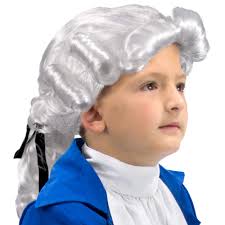 And then questions started coming from others. Colonial Powdered Wig Child Size Curly White Hair For Kid Costume Dress Up Accessory For Kids