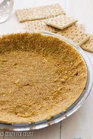 Graham Cracker Crust Recipe For Baked Pies Or No Bake Pies Recipe Graham Cracker Crust Graham Cracker Crust Recipe Recipes