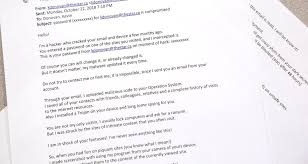 You may not know me and you're most likely wondering why you are getting this e mail, correct? A Hacker Tried To Extort Star Investigative Reporter Kevin Donovan So He Investigated The Star