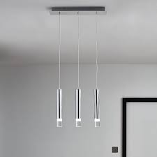 Lighting is an integral feature that helps determine the mood of the room as well as how everything looks in it. Rossak Chrome Effect 3 Lamp Pendant Ceiling Light Dia 430mm Diy At B Q