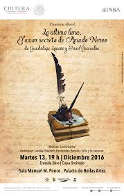 Si te ha gustado este libro y deseas tener una copia de su versión en papel o regalárselo a un familiar o. Bol 1697 Presentaran El Libro La Ultima Luna El Amor Secreto De Amado Nervo Prensa Inba Instituto Nacional De Bellas Artes Literatura