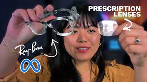 Limited Edition Clear Ray-Ban Meta Wayfarer Glasses with Transitions  Sapphire Lens