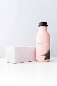 Download Download Premium Psd Of Minimal Reusable Water Bottle Mockup Design 1209848 Bottle Mockup Mockup Design Water Bottle