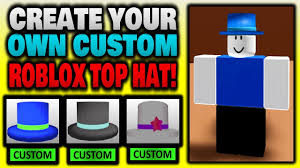 Mix & match this hat with other items to create an avatar that is unique to you! Make Your Own Custom Top Hats On Roblox Youtube