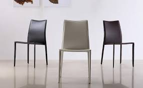 Modern Leather Dining Room Chairs Check More At Http Casahoma Com Modern Leather Di Leather Dining Chairs Modern Dining Room Chairs Modern Modern Dining Room