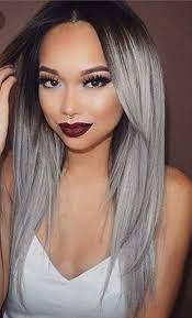 When i was massaging my scalp last night, a hair came out at the root and it had a white tip (and it was a short hair). Shadow Root Silver Hair Grey Hair Color Hair Styles Hair Looks