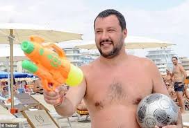 The real vision was to form a government with the actual governing has been difficult. Shirtless Deputy Italian Pm Matteo Salvini Swigs Cocktails And Dances With Bikini Clad Performer Daily Mail Online