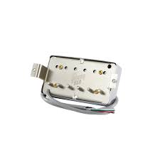 498T - Hot Alnico (Treble, Double Black, Chrome Cover, 4-Conductor,  Potted, Alnico V, 14.2K) | Gibson Japan