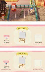 Animal crossing has become a global phenomenon, and as a result, dedicated creators have designed special animal crossing stuffed animals for all to enjoy. I Made A Simple Little Bike Path For Anyone That Wants It Animalcrossing Animal Crossing Animal Crossing 3ds New Animal Crossing