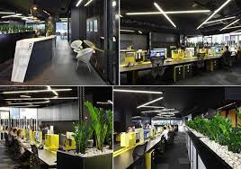 Natural White 4000k 4500k Aluminum Profile Suspension Pendant Led Lamp Non Waterproof Led Linear Pendant Lig Linear Lighting Lighting Solutions Led Shop Lights