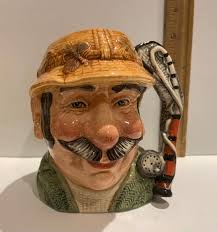 Royal Doulton- the Angler Toby Mug