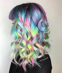 Try a soft balayage that starts off as dye your roots a magenta hue and work panels of light blue and pink into the rest of your mane for a. Cotton Candy Pink Over Green Hair Novocom Top