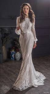 Bishop Sleeve Wedding Dress Dreams By Lihi Hod Spring 2020 Wedding Dresses Wedding Inspirasi Sheath Wedding Dress Backless Wedding Gown Lace Sleeves Wedding Dresses Lace