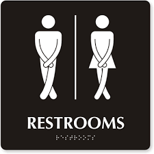 The Potty Post Restroom Sign Bathroom Signs Funny Bathroom Signs