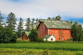 To God Be The Glory This Barn Welcomes You To Freeport Il When You Come In On The Highway From The East I Remember It Well Freeport Barn Galena Illinois