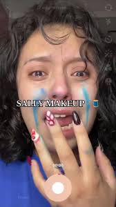 Sally Makeup Halloween Hood Lied Yo