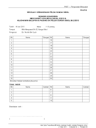 Ingin melihat salah satu contoh fail panitia, klik di bawah. Contoh Borang Pk 07 2 Senarai Kehadiran Mesyuarat