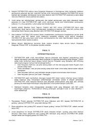 Indo it yang beralamat di jl. Draft Perjanjian Keagenan Hori 2011