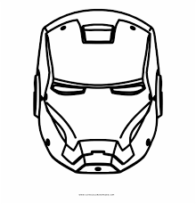 Arno stark is a distant descendant of tony stark who inherited his company, including the iron man armor, and became a mercenary. Iron Man Coloring Page Iron Man Png Hitam Putih Transparent Png Download 2279718 Vippng