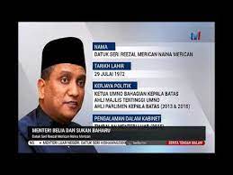 Sekiranya anda, seorang warganegara malaysia yang cukup syarat kelayakan dan berumur tidak kurang daripada 18 tahun pada tarikh tutup. 10 Mac 2020 Berita Tgh Mlm Menteri Belia Dan Sukan Baharu Datuk Seri Raezal Merican Naina Merican Youtube