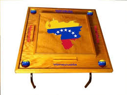 Vanezuela Domino Table With The Map Latino R Us Http Www Amazon Com Dp B00jk2zk2c Ref Cm Sw R Pi Dp Tnjrtb06t42wj8dz Domino Table Custom Dominoes Domino