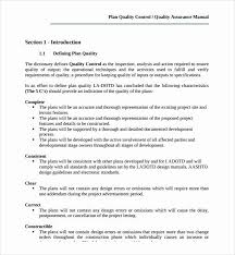 Quality Control Plan Template Construction Luxury 9 Quality Control Plan Templates In 2020 How To Plan Treatment Plan Template Marketing Plan Template