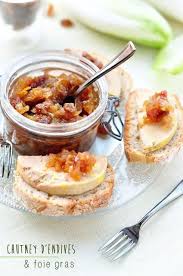 Aperitif Chic Toast De Foie Gras Chutney D Endives Paperblog Endives Chutney Recettes De Cuisine