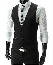 Best New Arrival Dress Vests For Men Slim Fit Mens Suit Vest Male Waistcoat Gilet Homme Casual Sleeveless Fo Mens Suit Vest Mens Fashion Suits Mens Dress Vests
