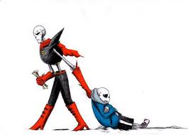#jewelyart #kustard #ut sans x uf sans #undertale sans x underfell sans #undertale sans #underfell sans #excuse the horrid dress design that i made >_<. Mine Uf Papyrus X Ut Sans It Starts Wattpad
