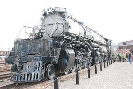 Visitors Take In The Impressive Union Pacific No 4012 One Of Only Eight Surviving Big Boys In Scranton Pa Train Railroad Photography Railroad Industry
