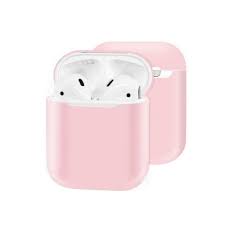 For Apple Airpods Airpods 2 Case By Insten Case Cover Compatible With Apple Airpods Airpods 2 Pink Apple Watch Case Silicon Case Case Cover