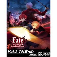 Unlimited blade works setting allows for tsundere. Anime Fate Stay Night Unlimited Blade Works Tv Season 1 And 2 Shopee Malaysia