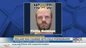 Midland man arrested on 10 counts of possession of child porn