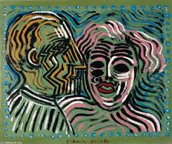 Pp couple terpisah anak kecil ini menjadi buruan para netizen karena dalam foto profil tersebut terdapat foto anak kecil yang sangat lucu menggunakan kacamata hitam. Couple Au Profil De Marcel Duchamp By Francis Picabia 1879 1953 France Wahooart Com